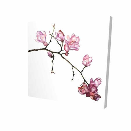 FONDO 32 x 32 in. Branch of Cherry Blossoms-Print on Canvas FO2791924